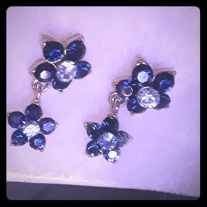 Dark Blue earrings